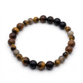 Men's bracelet WOOD STRIPED FLINT