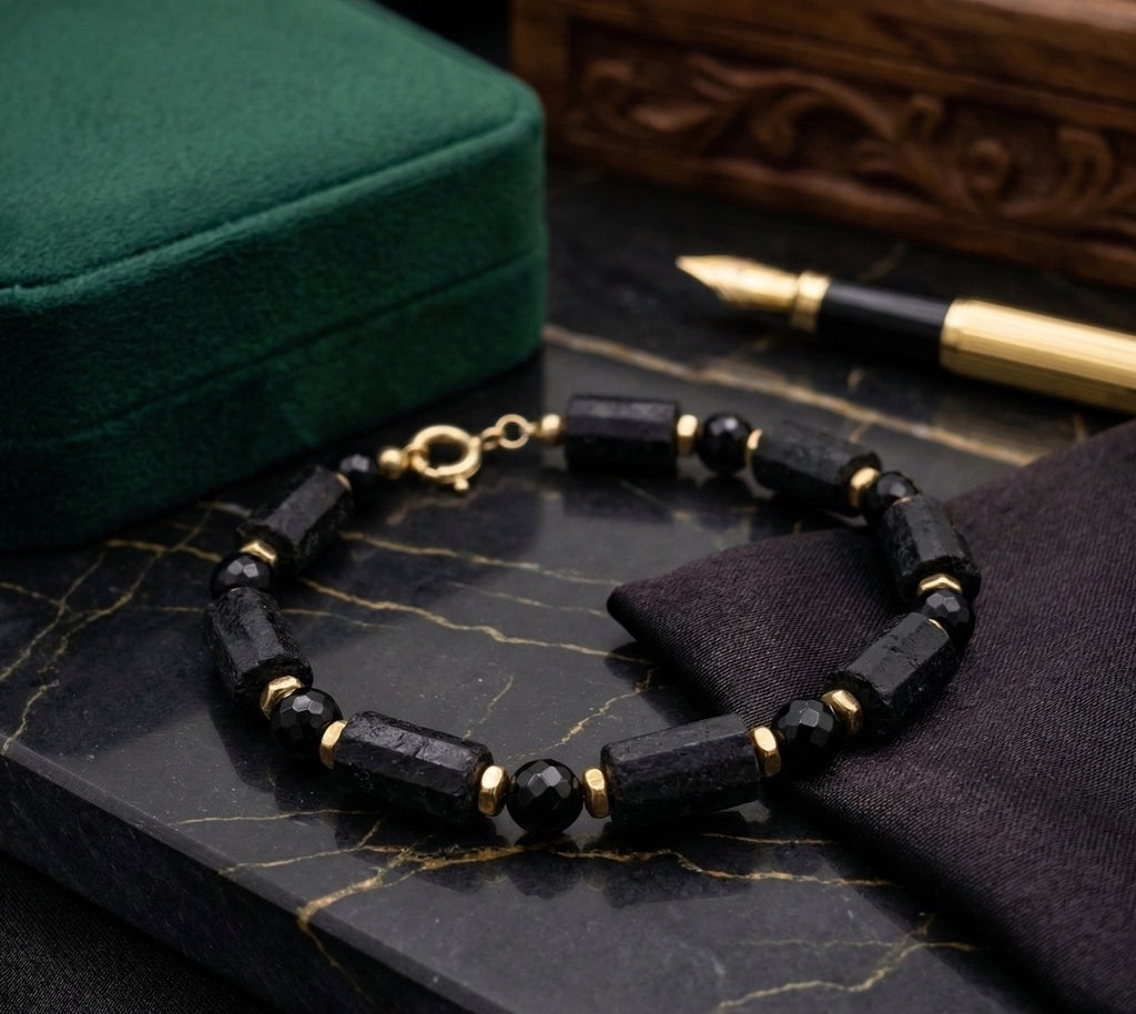 RAW TOURMALINE bracelet