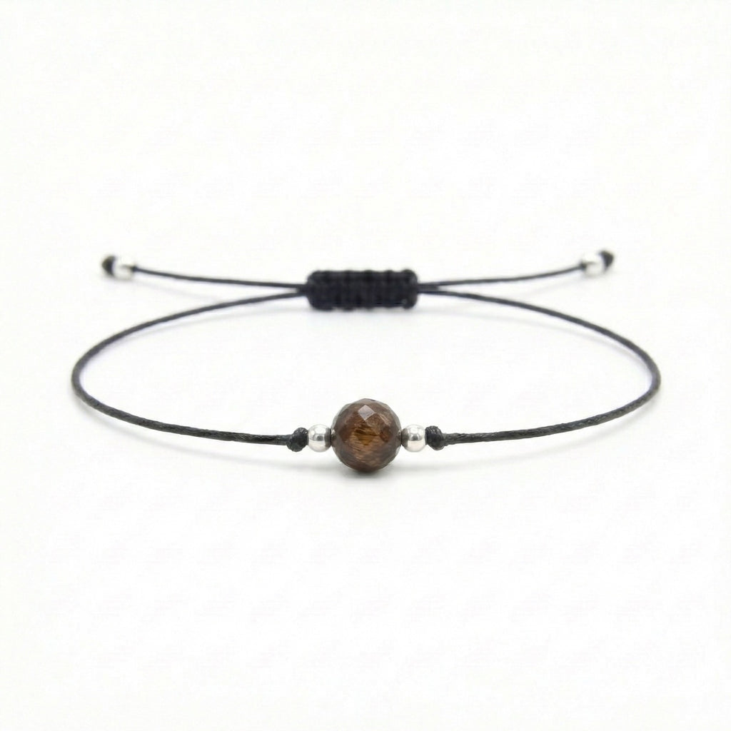 BRONZITE cord bracelet