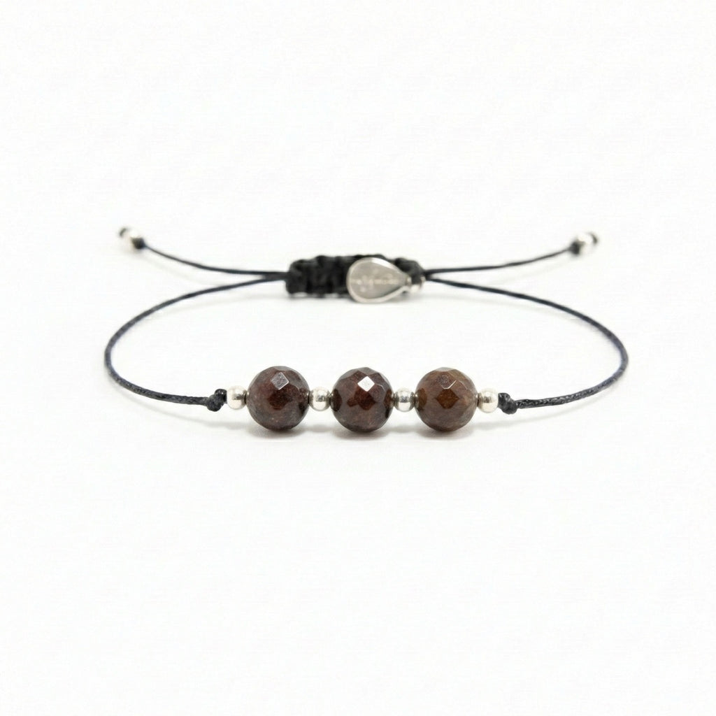 BRONZITE cord bracelet
