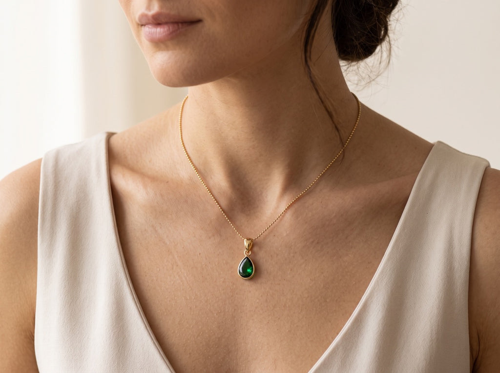CITRINE "Teardrop" Necklace
