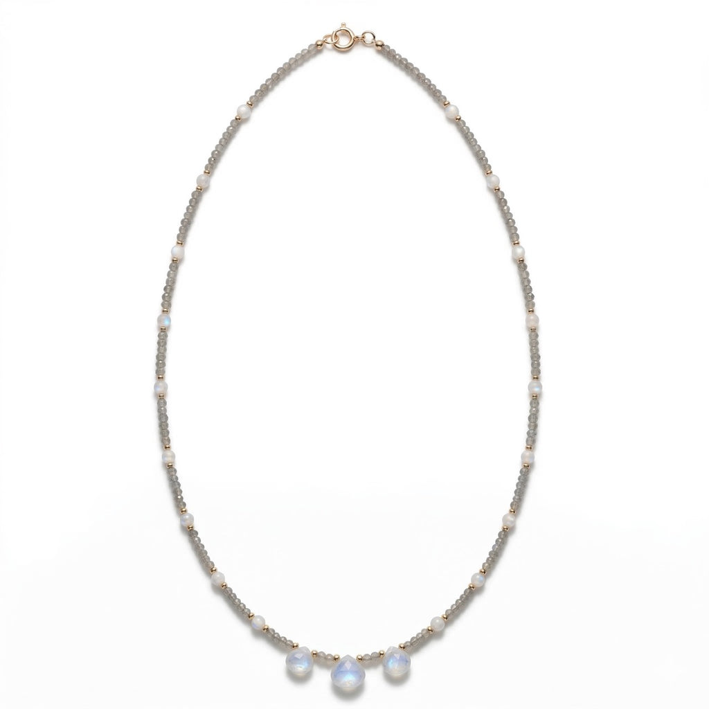 LABRADORITE MOONSTONE necklace