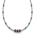 LABRADORITE AMETHYST Necklace