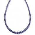 NATURAL TANZANITE necklace
