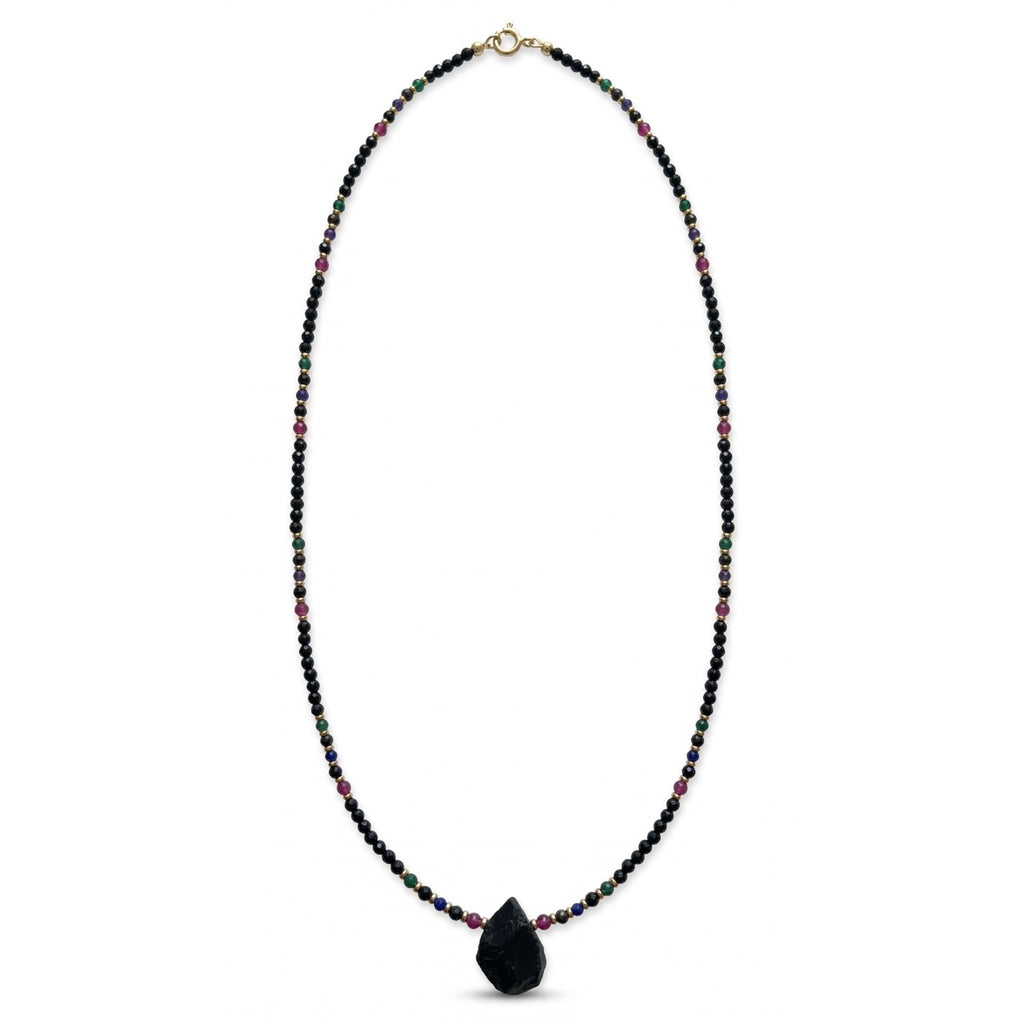 TOURMALINE NUGGET necklace