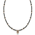 TOURMALINE SMOKY QUARTZ necklace