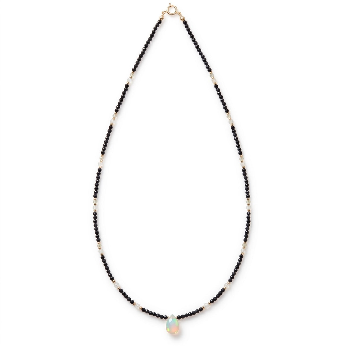 Naszyjnik TURMALIN OPAL