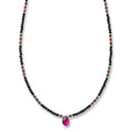 TOURMALINE RUBY BRIOLETTE Necklace
