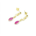 "Moon" RUBY earrings